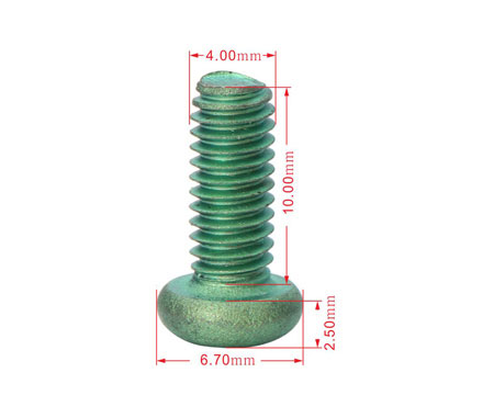 十字盤頭螺絲氧化彩鈦螺絲 (2)